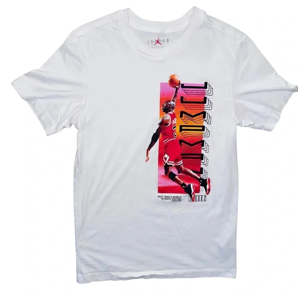 Air Jordan Legacy AJ 11 Shirt Michael Jordan Chicago Jumpman NBA Size Small